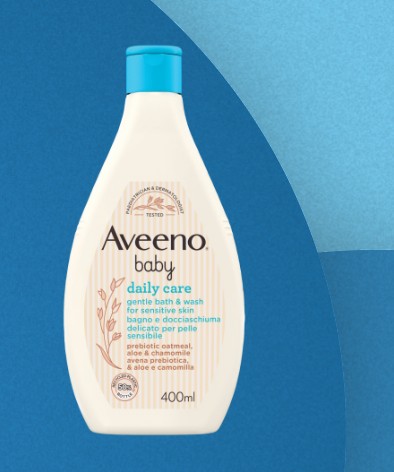 Aveeno Baby Fluid Bagno doccia delicato 400ml